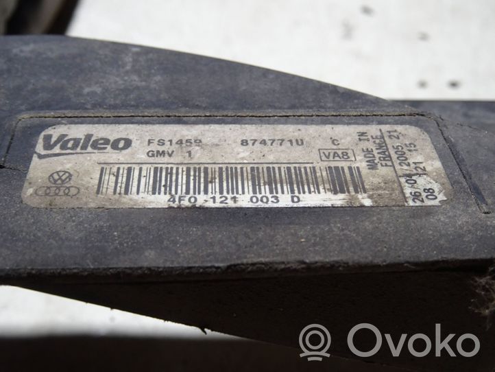 Audi A6 S6 C6 4F Ventilatore di raffreddamento elettrico del radiatore 4F0121003D