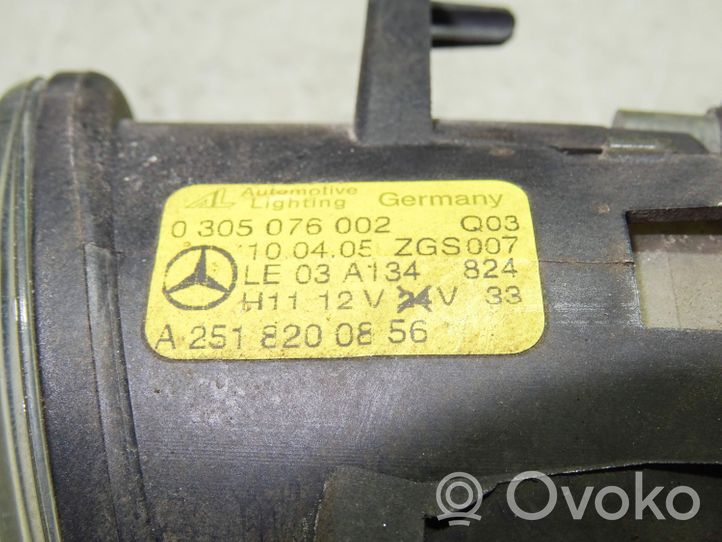 Mercedes-Benz A W169 Światło przeciwmgłowe przednie A2518200856