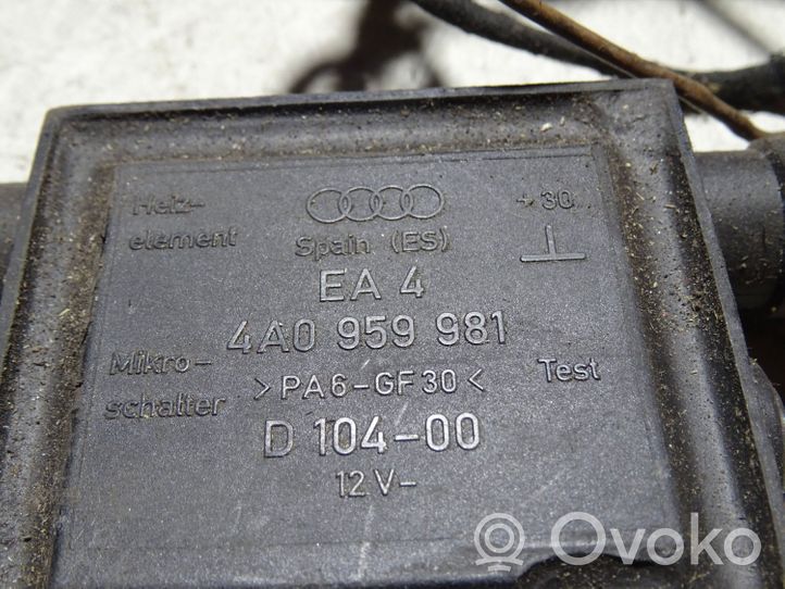 Audi A6 S6 C4 4A Oven keskuslukituksen ohjausyksikön moduuli 4A0959981