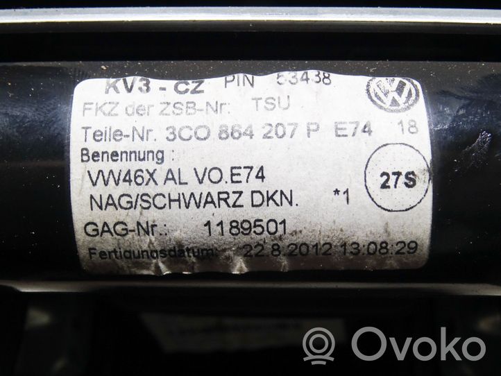 Volkswagen PASSAT CC Podłokietnik tunelu środkowego 3AC863241D