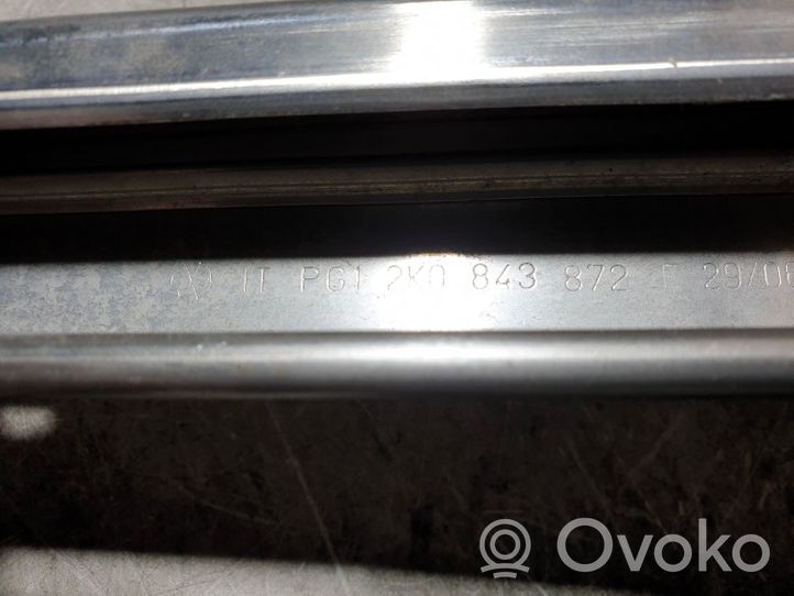 Volkswagen Caddy Sliding door upper top rail 2K0843872