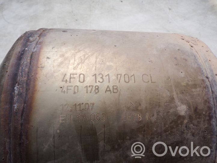 Audi A6 Allroad C6 Filtre à particules catalyseur FAP / DPF 4F0131701CL