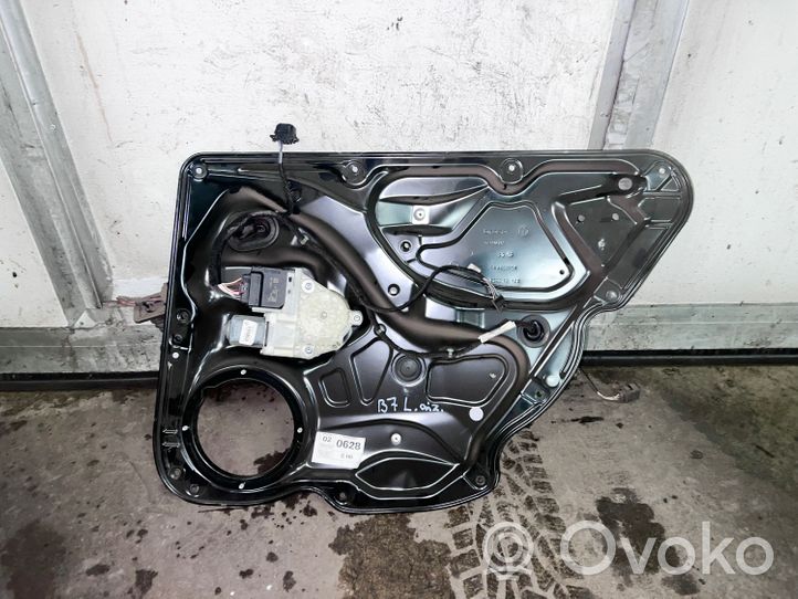 Volkswagen PASSAT B7 Mechanizm podnoszenia szyby tylnej bez silnika 3AA839756