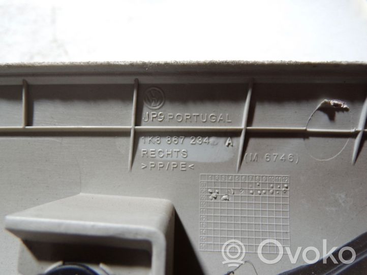 Volkswagen Scirocco Osłona słupka szyby przedniej / A 1K8867234A