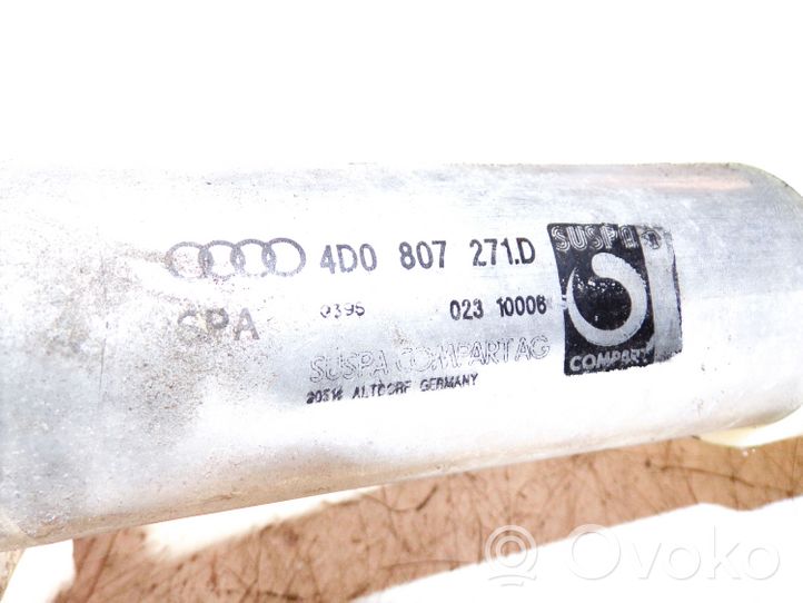 Audi A8 S8 D2 4D Odbój / Amortyzator zderzaka przedniego 4D0807271D