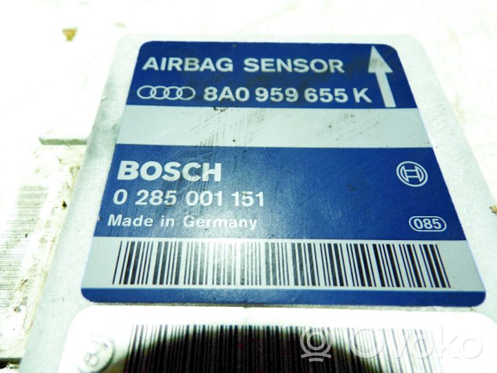 Audi A8 S8 D2 4D Module de contrôle airbag 0285001151