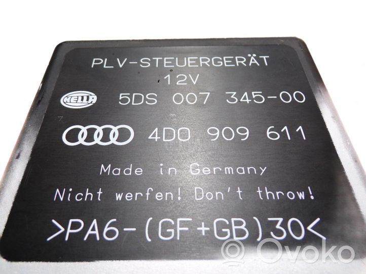 Audi A8 S8 D2 4D Vairo stiprintuvo valdymo blokas 4D0909611