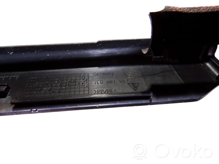 Audi Q7 4L Rivestimento del binario sedile anteriore del conducente 7L0881463