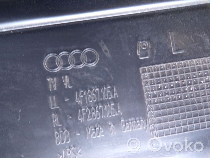 Audi A6 Allroad C6 Garniture de panneau carte de porte avant 4F2867105A