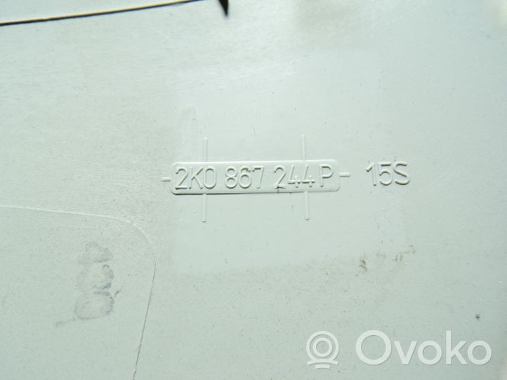 Volkswagen Caddy Osłona górna słupka / B 2K0867244P