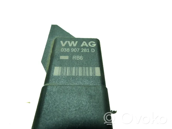 Volkswagen Caddy Glow plug pre-heat relay 0281003038