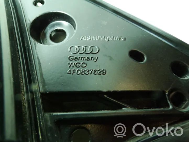 Audi A6 S6 C6 4F Priekinių durų stiklo rėmas 4F0837629