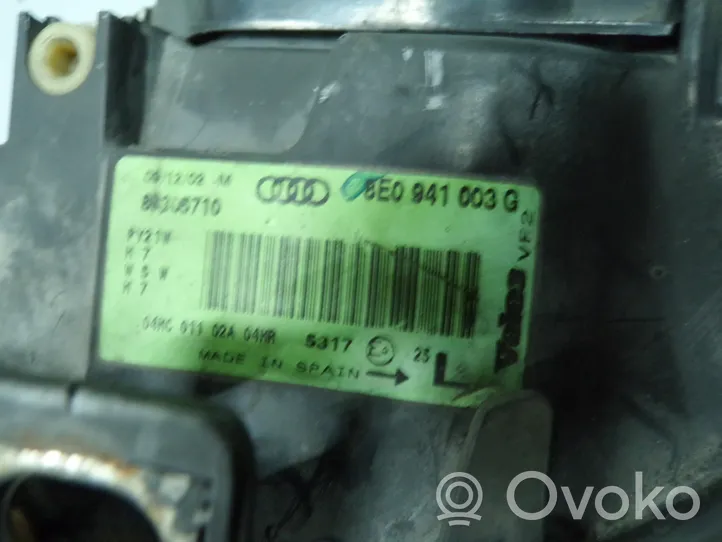 Audi A4 S4 B6 8E 8H Lampa przednia 8E0941003G