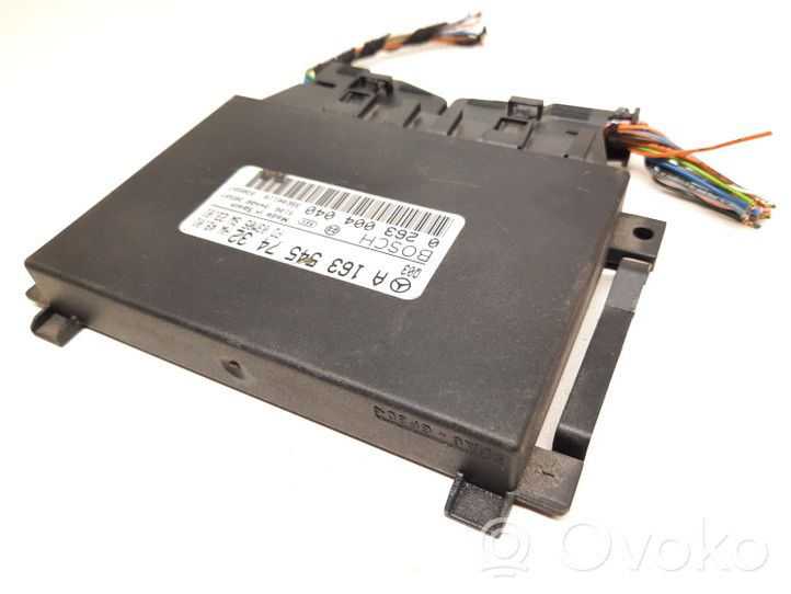 Mercedes-Benz ML W163 Parking PDC control unit/module A1635457432