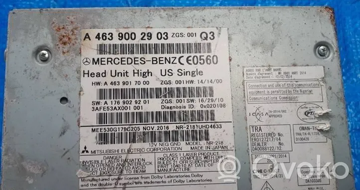 Mercedes-Benz G W463 Lenkgetriebe A4639002903