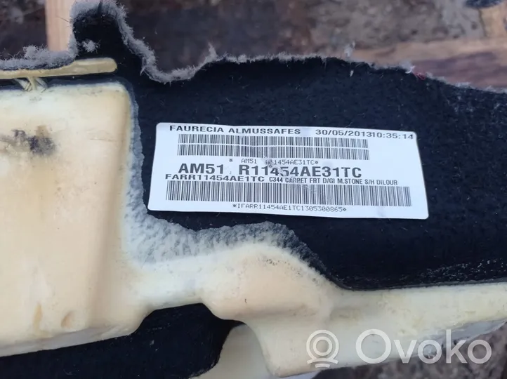 Ford Grand C-MAX Wykładzina podłogowa przednia AM51U11654A