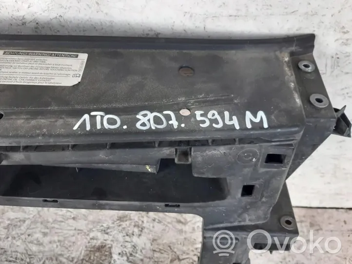 Volkswagen Caddy Radiator support slam panel 1T0805594P