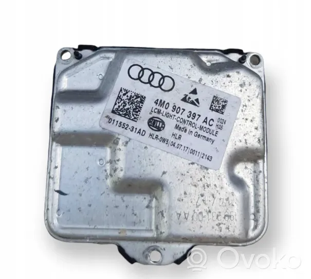 Audi Q7 4M Muut ohjainlaitteet/moduulit 4M0907397AC