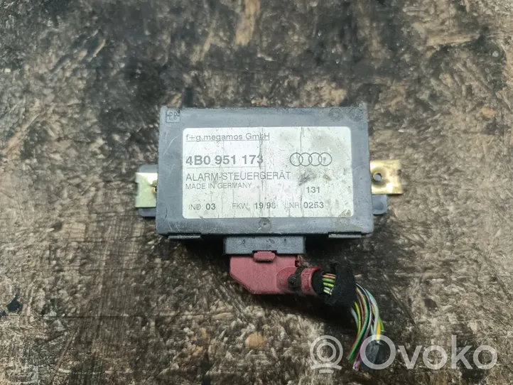 Volkswagen Golf IV Alarm control unit/module 4B0951173