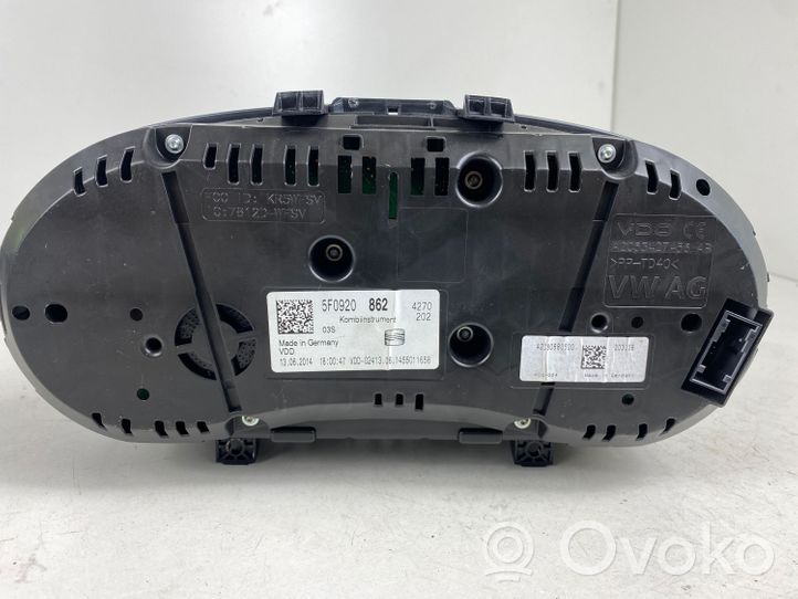 Seat Leon (5F) Nopeusmittari (mittaristo) 5F0920862