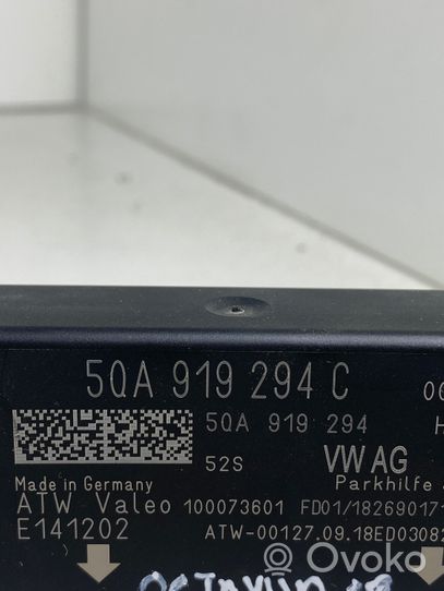 Skoda Octavia Mk3 (5E) Centralina/modulo sensori di parcheggio PDC 5QA919294C
