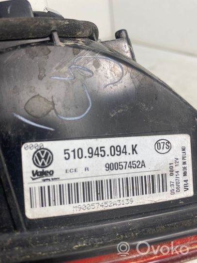 Volkswagen Golf Sportsvan Luci posteriori del portellone del bagagliaio 510945094K