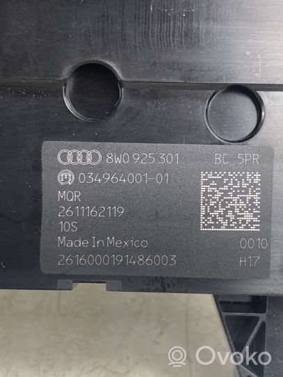 Audi A4 S4 B9 Zestaw przełączników i przycisków 8W0925301