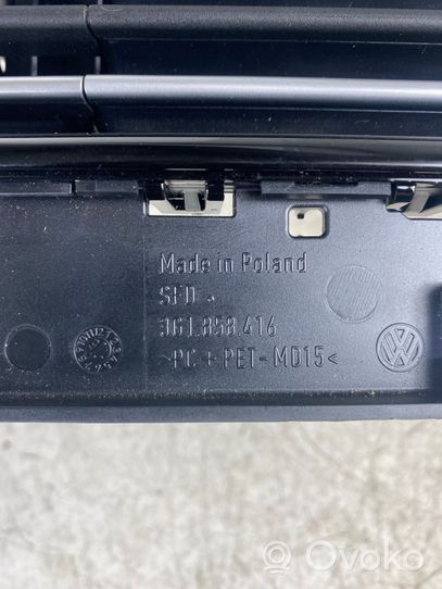 Volkswagen PASSAT B8 Centrinės oro grotelės 3G1858416F