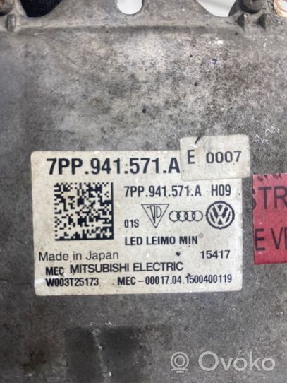 Volkswagen PASSAT B8 Moduł sterujący statecznikiem LED 7PP941571A