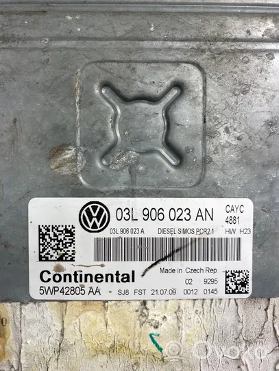 Volkswagen Jetta V Motorsteuergerät/-modul 03L906023AN