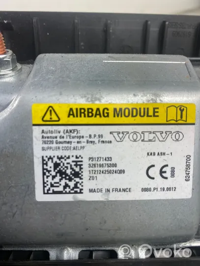 Volvo V60 Poduszka powietrzna Airbag chroniąca kolana P31271433