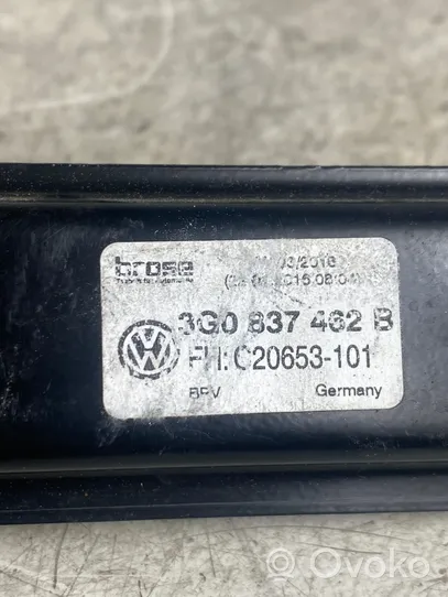 Volkswagen PASSAT B8 Priekinis el. lango pakėlimo mechanizmas be varikliuko 3G0837462B