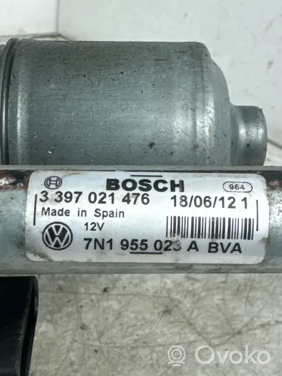 Volkswagen Sharan Front wiper linkage and motor 7N1955023A