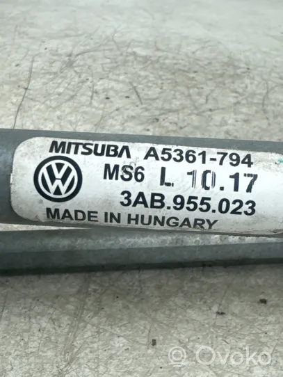 Volkswagen PASSAT B7 Valytuvų mechanizmo komplektas 3AB955023