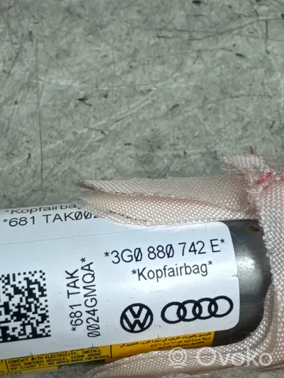 Volkswagen PASSAT B8 Roof airbag 3G0880742E