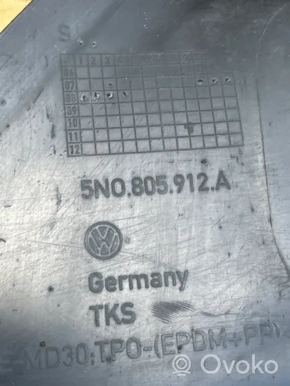 Volkswagen Tiguan Etupyörän sisälokasuojat 5N0805912A