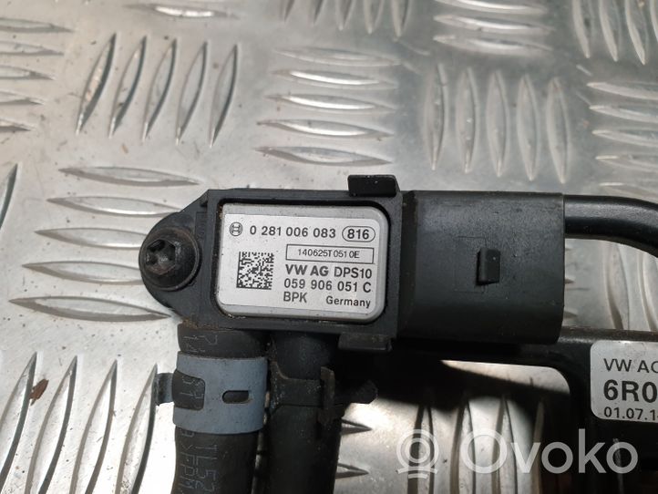 Seat Ibiza IV (6J,6P) Sensore di pressione dei gas di scarico 0281006083