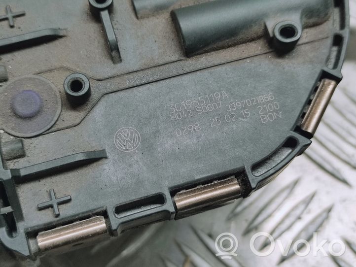 Volkswagen PASSAT B8 Mechanizm i silniczek wycieraczek szyby przedniej / czołowej 3G1955023C