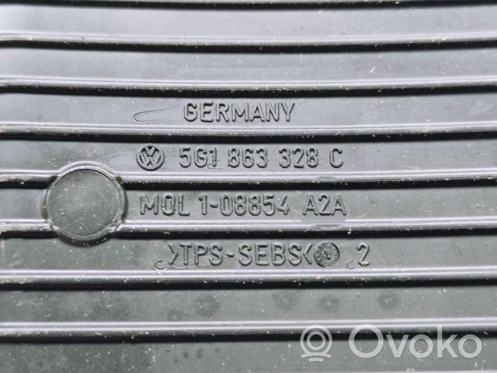 Volkswagen Golf VII Wkładka tylnego schowka tunelu środkowego 5G1863328C