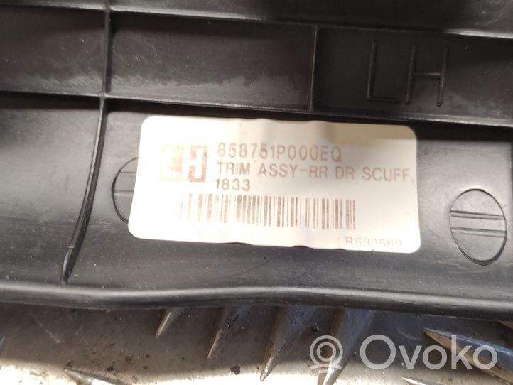 Hyundai ix20 Takaoven kynnyksen suojalista 858751P000EQ