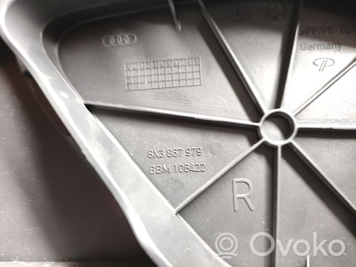 Audi A1 Set rivestimento portellone posteriore/bagagliaio 8X3867979