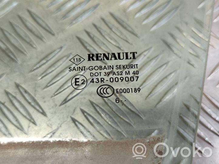 Renault Zoe Etuoven ikkunalasi, neliovinen malli DOT39AS2M40