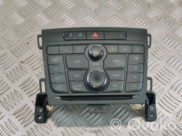 Opel Zafira C Console centrale, commande de multimédia l'unité principale A2C53375838