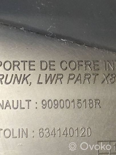 Renault Captur Garniture de couvercle de coffre arriere hayon 909001518R