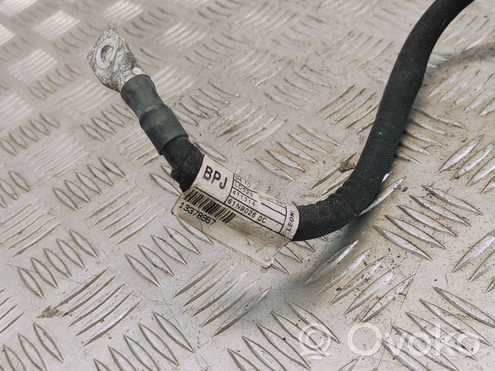 Opel Zafira C Negative earth cable (battery) 13378957