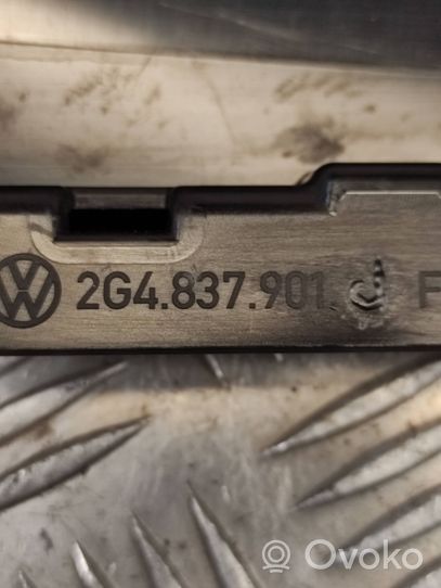 Volkswagen Polo VI AW Listwa / Uszczelka szyby drzwi przednich 2G4837901