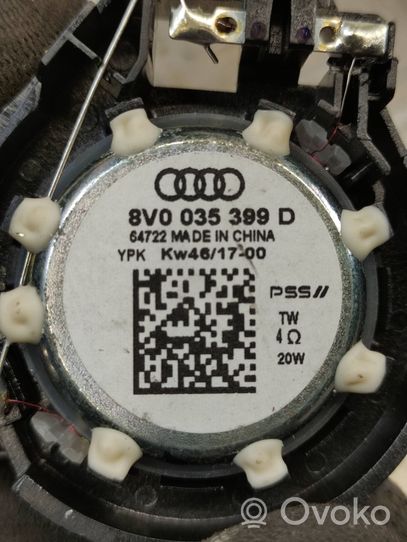 Audi A3 S3 8V Etuoven diskanttikaiutin 8V0035399D