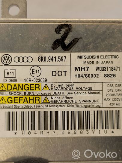 Audi A3 S3 8V Module de ballast de phare Xenon 8K0941597