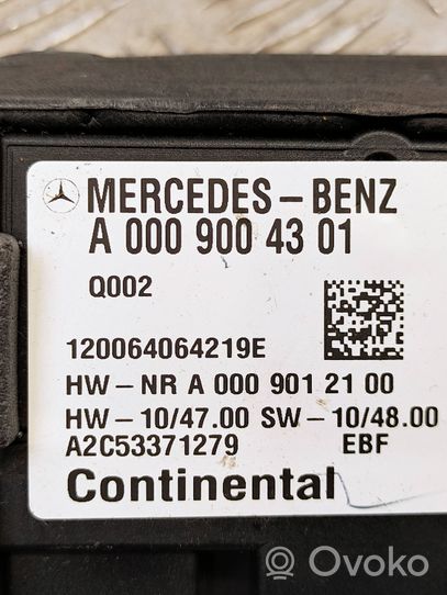 Mercedes-Benz B W246 W242 Polttoaineen ruiskutuspumpun ohjainlaite/moduuli A0009004301