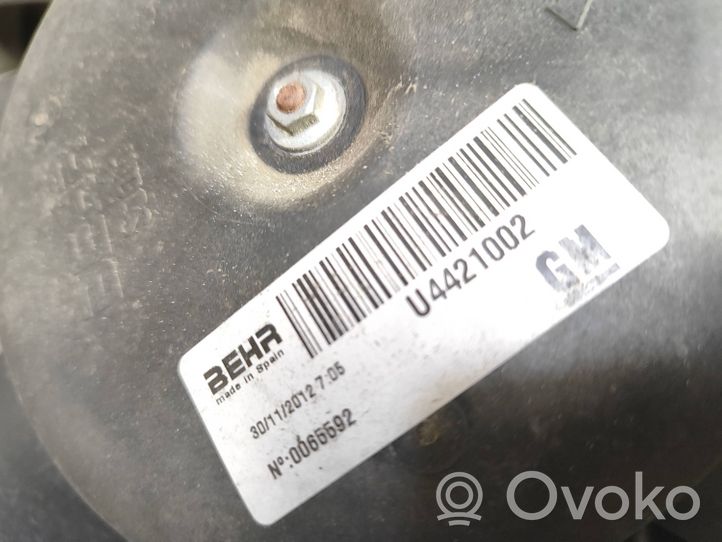 Opel Meriva B Jäähdytinsarja 13344082